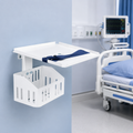 Patient Monitor Wall Stand With Basket & Belt. Compatible with All type Patient Monitor.