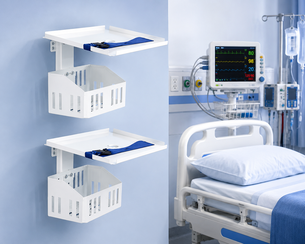 Patient Monitor Wall Mount Stand Compatible with All Multipara Patient Monitor. ( PACK OF 2 )